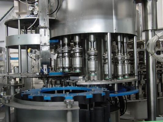 40 Dolum Kafası 16000 BPH Küçük Ölçekli Suyu Şişeleme Ekipmanları