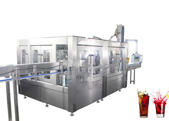 500ml Şişe 3.5KW 3 In 1 Döner Meşrubat Şişeleme Makinesi
